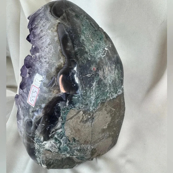 Brazilian Amethyst Juicy Grape Jelly Points 🍇 Cutbase Display Statement Piece - Picture 11 of 11